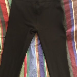 Gloria Vanderbilt pen stripped legging